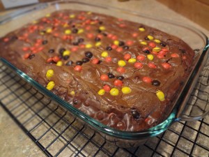 Peanut-Butter Brownies