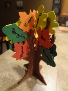 My Thankful Tree