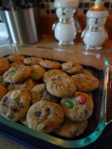Mint Chocolate Chip Cookies