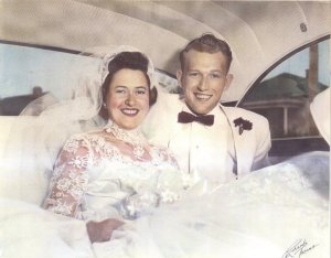 My beautiful grandparents!