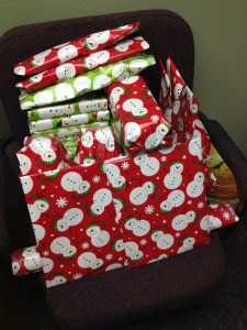 7 - Presents ready for a party this weekend!