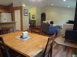 Dining Room into the Living Room