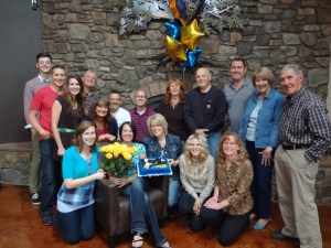 The Bethel Team saying good-bye to Christa