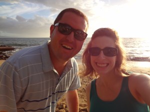 First time on the beach!