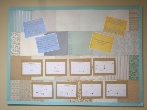 New class bulletin board!