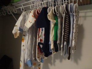 Little clothes on little hangers