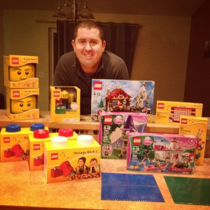 The results of Friday's Lego shopping!