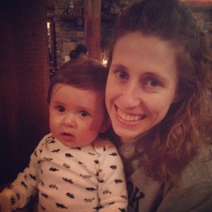 Enjoying dinner out on a Friday night!