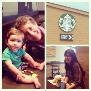 Hanging with my mom and sister! We pretty much moved in and took over.