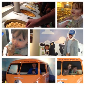 Hanging at the Tillamook Cheese Factory