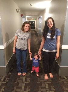 Hanging at the hotel in Bellingham!