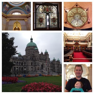 Touring the Parliament Building