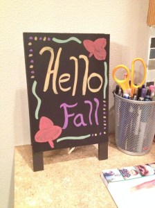 Craft time with my mom