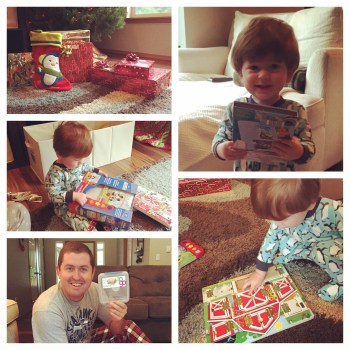 Christmas Eve morning at homea