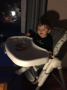 Dinner by lantern light