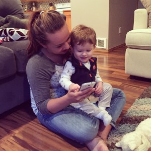 Texting with Lacey on Tuesday