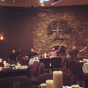 Practicing for big dance number!