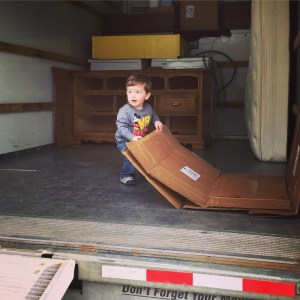 Helping Auntie and Uncle move
