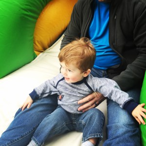 Testing the bounce house