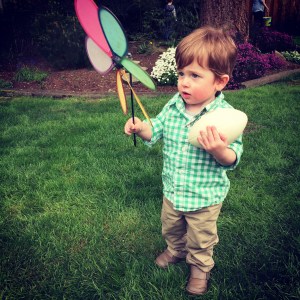 Hunting for everything, but eggs!