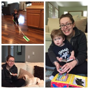 Saturday adventures around the house