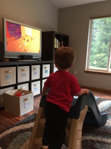 Watching The Lion King