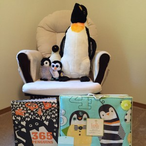 Paint color has been chosen and the theme is ready to come to life! Yay for penguins! And yay for another little Scott boy!