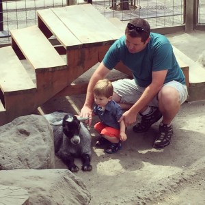 Loving our family time at the Oregon Zoo