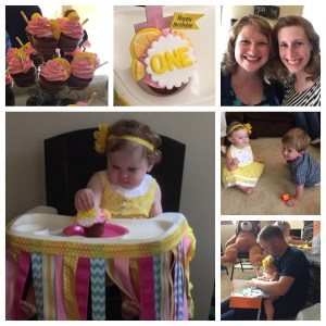 Maggie threw an adorble Pink Lemonade themed party for Summer's first birthday! What a special little lady!
