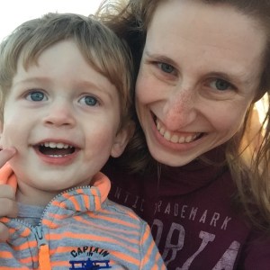 Enjoying a windy night on the beach while making s'mores