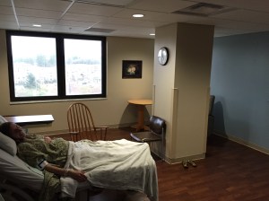 Our room tonight was HUGE! We were kind of disappointed that we didn't get to keep it... Gotta love space! 