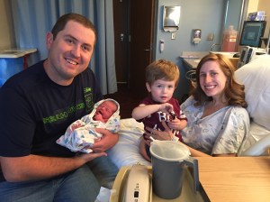 Our little family of four!